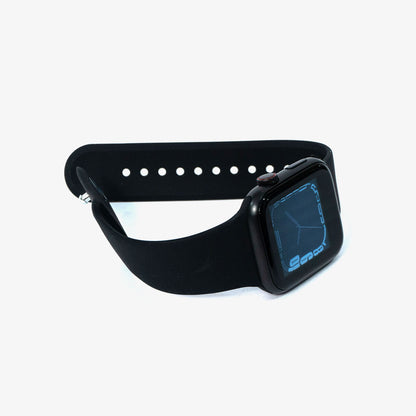 Pebble RISE Smartwatch (Black strap, 1.44-Inch Display)