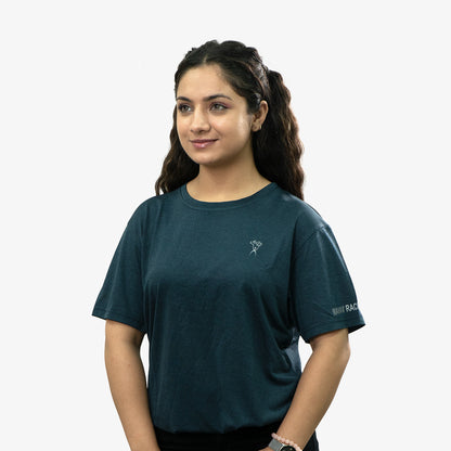 Women's Round Neck Dry Fit Gym Sports T-Shirt